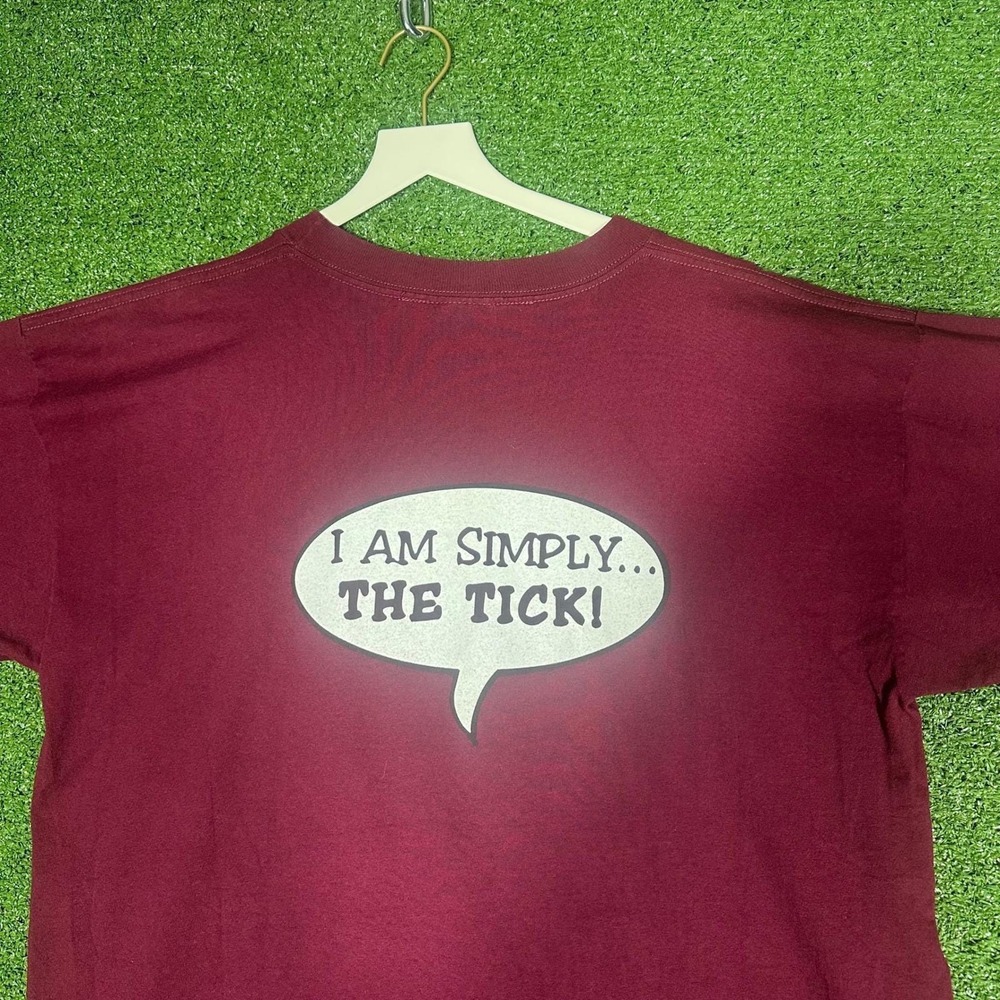 Vintage 1996 The Tick Fox T-Shirt Murina Made in USA Men's Size XL 90s Promo - Picture 16 of 16